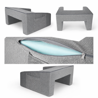 Offre Spéciale tablette Portable bureau repose-bras oreiller de jeu doux sur les genoux oreiller bureau lecture oreiller avec repose-bras pour lit