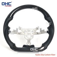 Volant en fibre de carbone véritable brillant avec LED pour Chevrolet Corvette C6 Coupé Cabriolet Z06 Zr1 2006-2011, en stock aux États-Unis