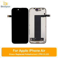 Repuesto de Pantalla OLED para iPhone Air, Reemplazo de Cristal, Reacondicionado, Panel y Circuito Integrado Originales, Grado A
