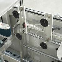 Machine automatique de formage de cartons verticaux Gurki, machine de pose de fonds de cartons