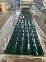 Großhandel Günstige Wellblech-Hausverkleidung Farbbeschichtete Verzinkte Aluminium-Zink-Dachplatten für Farbige Dächer