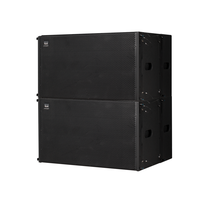 Doble subwoofer de matriz activa de madera de 15 pulgadas LA215PD 3000W Equipo de sonido para actuaciones de bar y equipo de sonido
