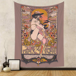 Tapiz <span class=keywords><strong>de</strong></span> pared estilo bohemio Klimt para mujer, impresión artística, lienzo estético Vintage abstracto, pintura <span class=keywords><strong>de</strong></span> estilo nórdico, decoración del hogar para dormitorio - Product Image 5