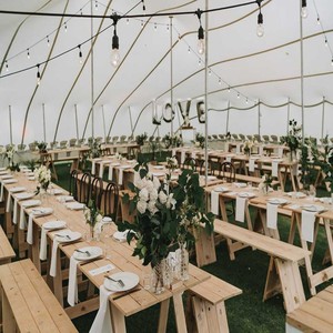 <span class=keywords><strong>Unistrengh</strong></span> tente de mariage en plein air blanche personnalisée événement fête toile auvent tente extensible pour 300 places - Product Image 6