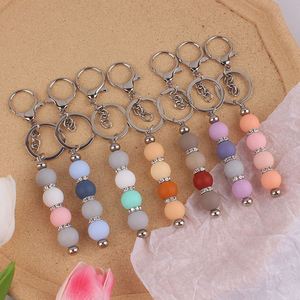 Expédition rapide : Barres de porte-clés à perler en métal vierges en gros pour artisanat, cadeaux DIY, kit de fabrication de bijoux avec perles en silicone, prêt à expédier (RTS) - Product Image 1
