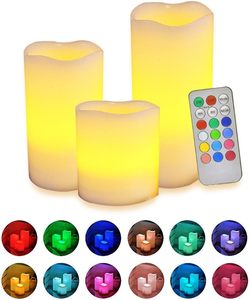 Bougies de pilier sans flamme <span class=keywords><strong>LED</strong></span> changeantes de couleur - Product Image 6