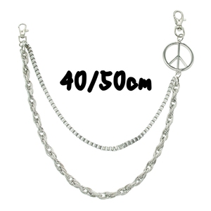 Cadena de cintura metálica de doble capa para hombre, diseño sencillo y personalizado, superventas 2026, joyería al por mayor - Product Image 5