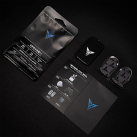 Manchettes de doigt de jeu ultra-fines personnalisées avec logo pour accessoires de jeu mobile, anti-transpiration (argent superconducteur)