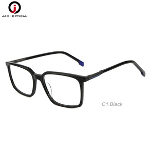 Nuevo diseño de gafas ópticas de acetato, gafas clásicas para hombre, montura hecha a mano, monturas de gafas, gafas de acetato Lunettes - Product Image 3