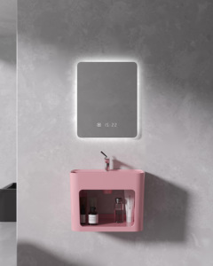 Lavabos de Cerámica Pulida de Diseño Moderno Marca <span class=keywords><strong>BTH</strong></span>, Novedad 2025, con Desagüe Blanco y Garantía de 3 Años para Baño - Product Image 1