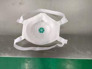 หน้ากากช่วยหายใจแบบใช้แล้วทิ้งผ้า FFP3แบบใช้ซ้ำได้ครึ่งหน้าผ้าคอตตอนแบบครึ่งหน้า - Product Image 6