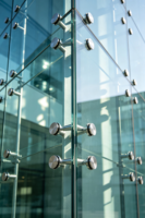 Système de mur-rideau en verre pour bâtiments commerciaux, fenêtres de mur-rideau, isolation thermique et étanchéité pour centre commercial, hôtel