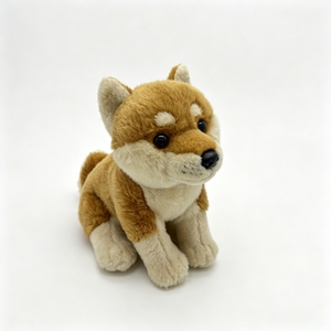 Peluche <span class=keywords><strong>Shiba</strong></span> <span class=keywords><strong>Inu</strong></span> réaliste personnalisable - Douce, câline, certifiée sûre pour les enfants et la vente au détail - Product Image 1