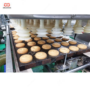 อัตโนมัติมัฟฟินขนมอุโมงค์เตาอบสแควร์ชั้นเนยเค้กเครื่องทําปุยฟองน้ําเค้ก Rusk สายการผลิต - Product Image 4