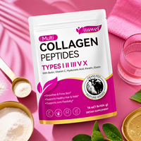 Peptides de collagène hydrolysé sans saveur Itawel Easy Mix, antioxydant, pour adultes, en vrac, OEM, pour la beauté, le bien-être, les cheveux et les ongles, boisson au collagène