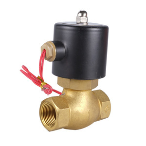Vanne solénoïde à vapeur en cuivre NGS DN50 AC 220V normalement fermée, type pilote, vanne de régulation - Product Image 1