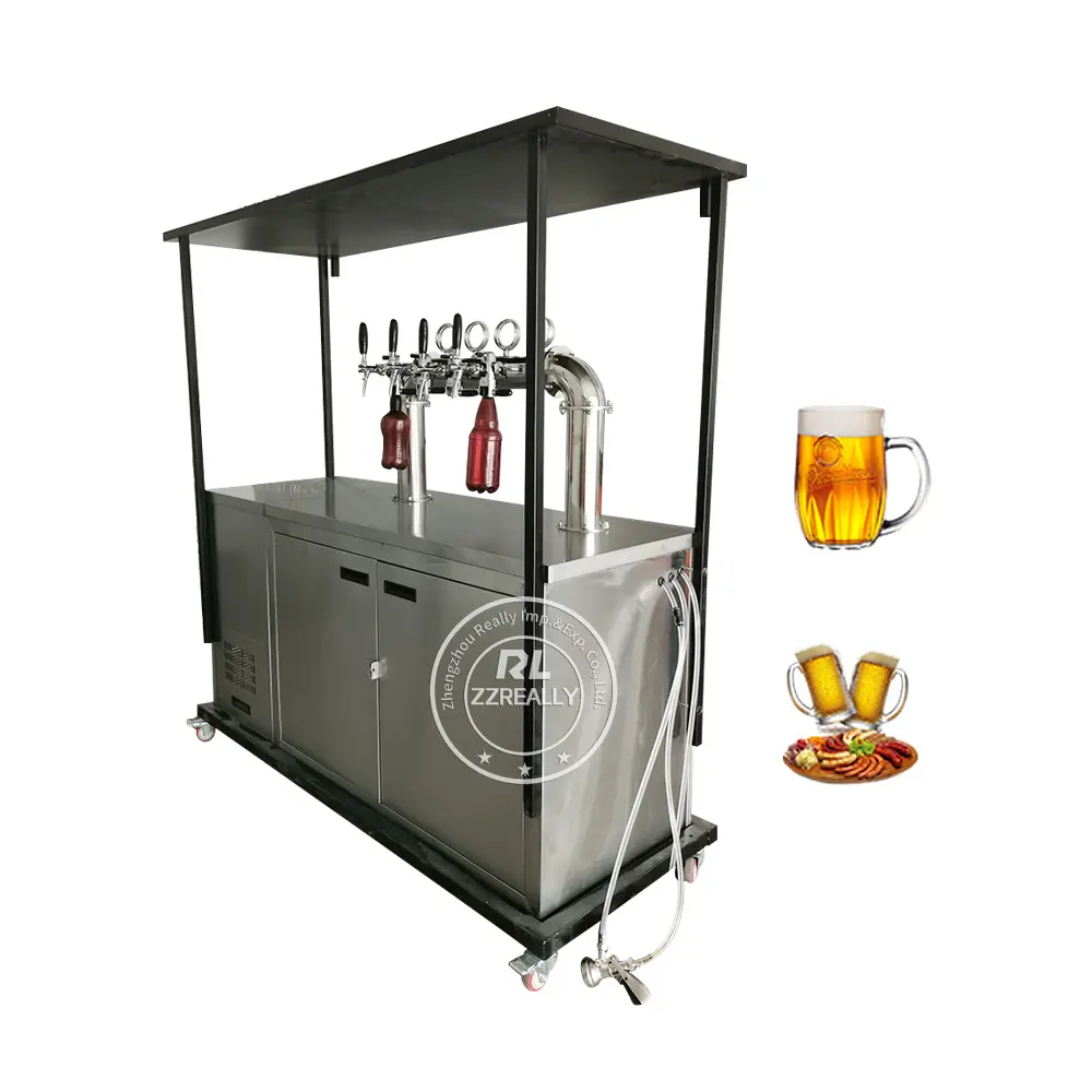 2024 18L 3 Tanks Commercial Juice Cooler Dispenser Machine Restaurant Beer Equipment Craft Beer Dispenser