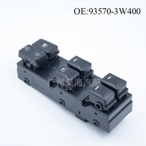 Interrupteurs de lève-vitres ABS 93570-3W400, état neuf, pour modèles Kia Sportage 2011-2014 - Product Image 1