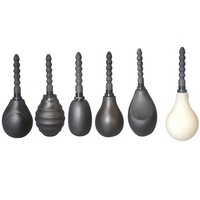 Pompe à lavement anti-reflux NZMAN avec embout en silicone flexible pour nettoyage du côlon, pulvérisateur de lavement pour hygiène féminine