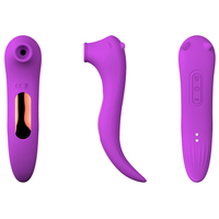 Adams Klitoris-Sauger Vagina-Vibrator Klitoris-Stimulator orale Nippel Sex-Spielzeug für Frau saugender Vibrator
