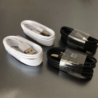 Kabel Data USB-A USB-C Pengisian Cepat Premium 1.2m 15W 9V untuk S8/S8+/S9/S9+/S10/S10+/Note 8/9 Logam Plastik Nilon PVC/Nilon