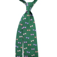 Chine vente en gros nouveauté vif noeud papillon Snappy épicéa Collections hommes cravates noeuds papillon 100% soie tissé personnalisé classique vert cravate