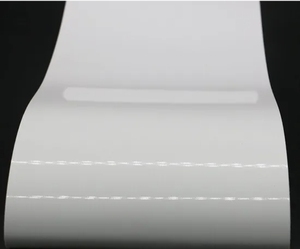 Beyaz PVC Polyester isıya dayanıklı kesim dayanıklı düz bant ekmek hattı konveyör bant - Product Image 4