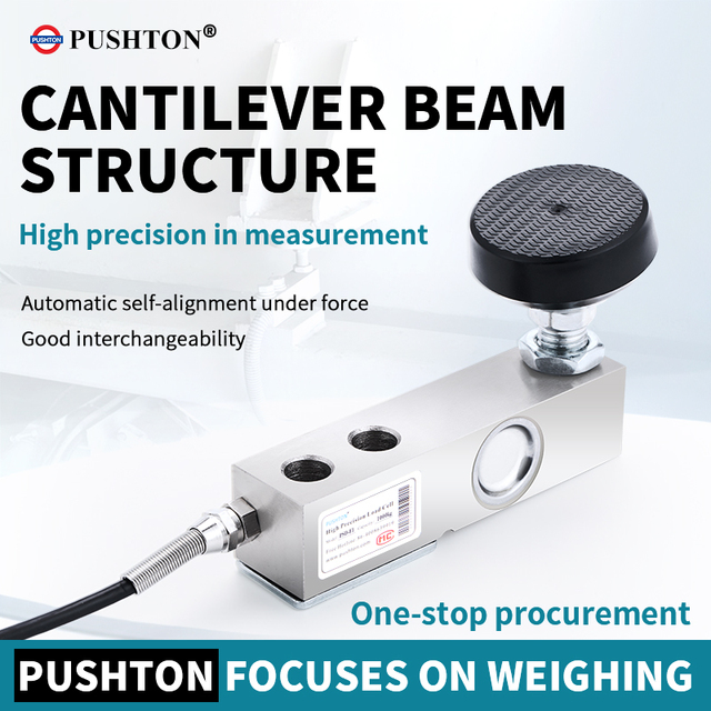 1Ton Alloy Steel Structure Platform Weighing Scale Load Cell Manufacturer Single Point Load Cell Sensor Shear Beam Load Cell