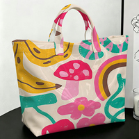 Sac fourre-tout en PVC Doodle Bug, sac transparent imperméable, sac de plage, pochette fourre-tout, sacs à main avec nœud, sac de rangement