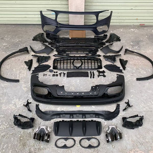 กันชนรถสำหรับ Benz <span class=keywords><strong>glb</strong></span> X247อัพเกรด GLB35กันชนหน้าพร้อมตะแกรง GLB45แผ่นกระจายแสง AMG พร้อมท่อไอเสีย - Product Image 6