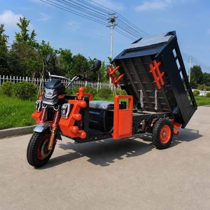 <strong>Trike</strong> All Terrain Fat Tyre Delivery Motorcycle <strong>Chinese</strong> <strong>Electric</strong> Mini Cargo Tricycle Car Price Three Wheels for Adults 1200W - Product Image 4
