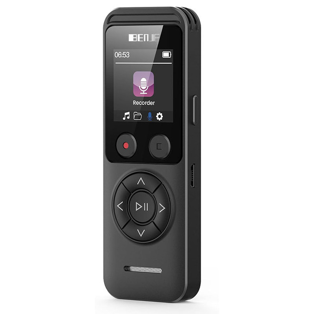 USB Voice Recorder Full Zinc Alloy 15 Meter Recording Distance Electronic Detective Audio Recorder MP3 Format Music Function