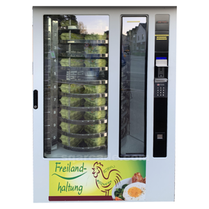 ケーキフルーツとサラダ自動販売機ファームフード卵自動販売機コインと請求書の支払い卓上スナック自動販売機 - Product Image 2