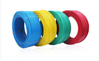 Câble électrique pour bâtiment souterrain à âme unique de 10 mm de l'usine Yedao, en cuivre massif avec isolation PVC, câblage domestique BV BVR