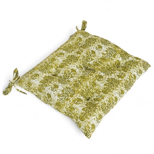 Cojín trasero de silla de patrón redondo de algodón Simple duradero directo de fábrica, cojín de asiento transpirable y almohada de viaje para uso en Hotel - Product Image 3