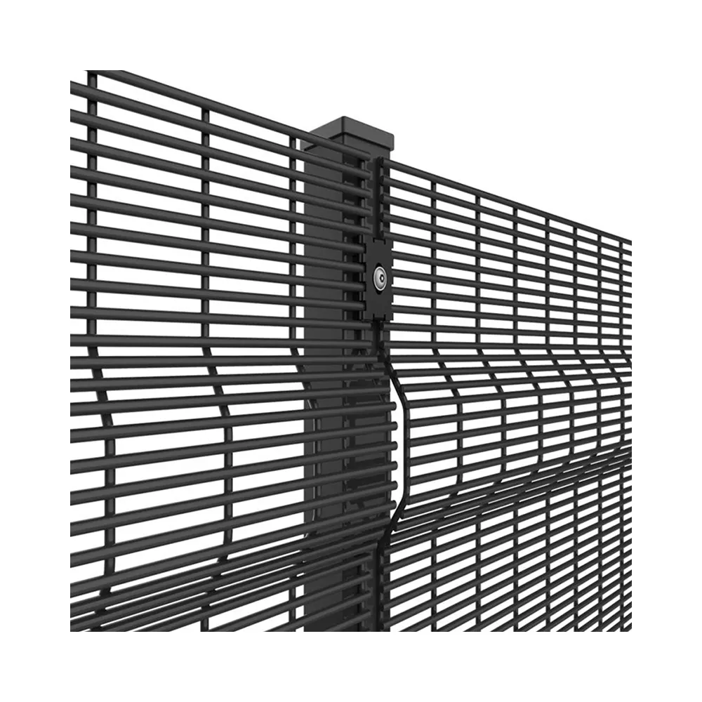 Valla de seguridad de almacén de diseño moderno BOCN valla de seguridad de acero diferentes tipos de cercas de alambre con puerta