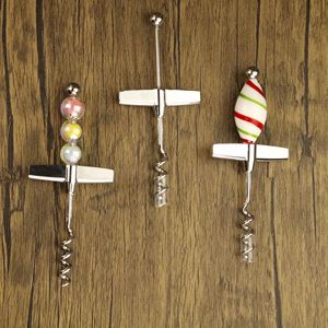 Stainless Steel Wine Opener Champagne Stopper Flat Shape Bottle Opening Tool For Wine Bottles - Product Image 2
