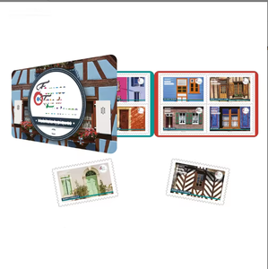 Autocollants adhésifs en PVC français pour invitations d'anniversaire, étiquettes imperméables en vrac, tampons rares <span class=keywords><strong>de</strong></span> scène, collection <span class=keywords><strong>de</strong></span> timbres français 2025 - Product Image 5