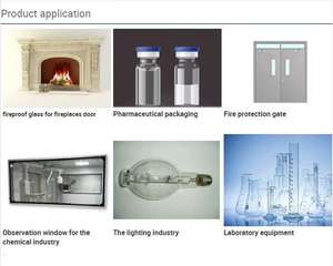 ขายดีทั่วโลกโดยใช้วัสดุที่คัดสรรแล้ว4.0แผ่นกระจกบอโรซิลิเกตทนความร้อนสำหรับประตูป้องกันอัคคีภัย - Product Image 5