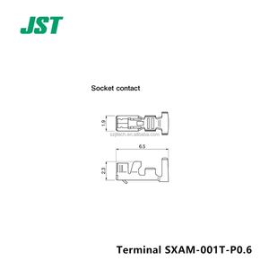 Jst SXAM-001T-P0.6 Gốc 2.5Mm Xh Loạt Dây Để Dây Nối Thiết Bị Đầu Cuối Trắng Ô Tô Điện - Product Image 5