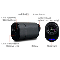 Télémètres laser 600 m personnalisés avec écran OLED, télémètre de golf avec fonction de mesure de pente, mesure de distance, télémètre numérique d'extérieur