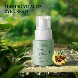 Crème Contour des Yeux Raffermissante et Revitalisante QBEKA pour les <span class=keywords><strong>Cernes</strong></span> et les Poches, Crème Quotidienne Anti-Rides, Traitement Anti-Âge Lissant pour la Peau - Product Image 5