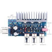TDA2050A TDA2030A Caisson de basses en surpoids Mini carte d'amplificateur de puissance 18Wx2 + 32W Module numérique à trois canaux
