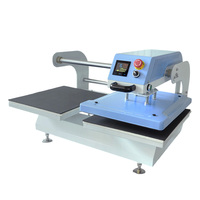 Presse à chaud pneumatique automatique à double station pour t-shirts - 3 tailles (15x15/16x20/16x24 pouces), haute efficacité