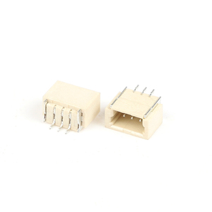Ángulo recto SMD 1,0mm Parche horizontal 2 pines SMT Base <span class=keywords><strong>de</strong></span> aguja Conector <span class=keywords><strong>de</strong></span> oblea hembra en latón para personalización <span class=keywords><strong>de</strong></span> PCB - Product Image 2