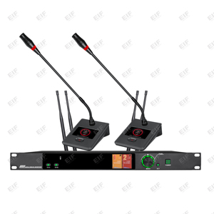 EIFMUSES 200M New Arrival Conference Mic <b>Wireless</b> <b>Microphone</b> Professional Condenser <b>Microphone</b> 2-Channel for Meeting 560-614MHz - Product Image 3