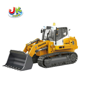 Chargeuse-pelleteuse RC en alliage à l'échelle 1:50, véhicule de construction double face avec entraînement par vis et effets sonores - Product Image 1