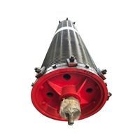 Tambour de levage à double poutre de 50 tonnes, robuste, en acier Q345B, à rainures CNC Lebus, pour pont roulant