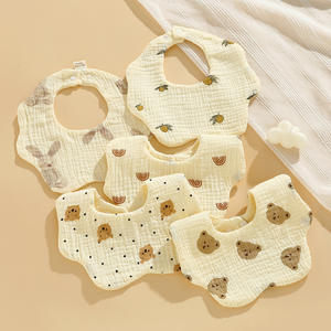 <span class=keywords><strong>Bavoir</strong></span> en tissu froissé à six couches en gros d'usine 360 <span class=keywords><strong>bavoir</strong></span> en gaze lavable <span class=keywords><strong>de</strong></span> conception <span class=keywords><strong>de</strong></span> pétale tout <span class=keywords><strong>autour</strong></span> pour bébé et animaux <span class=keywords><strong>de</strong></span> compagnie - Product Image 2