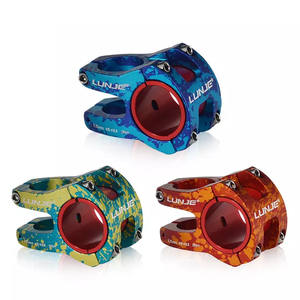 Tubo de Dirección para Bicicleta LUNJE, Tubo de Dirección Corto y Potente para Bicicleta de Montaña, 35 mm/55 mm, Ajustable, 31,8 mm - Product Image 1